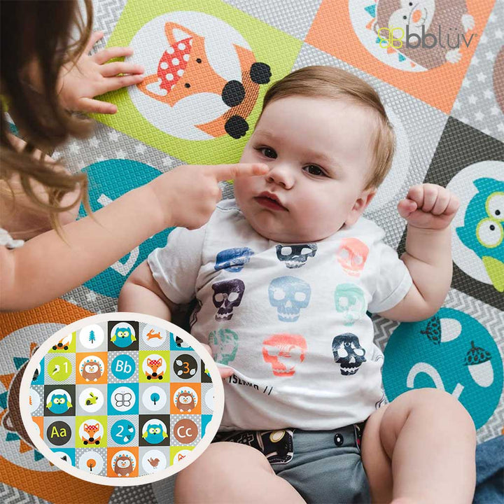 Bbluv Multi Reversible Waterproof Rollable Playmat, Pack of 1's - Easy Pharmacy LLC