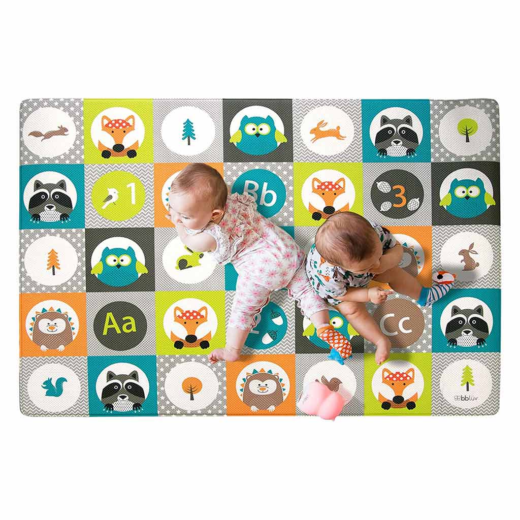 Bbluv Multi Reversible Waterproof Rollable Playmat, Pack of 1's - Easy Pharmacy LLC