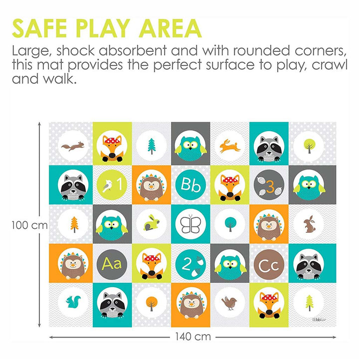 Bbluv Multi Reversible Waterproof Rollable Playmat, Pack of 1's - Easy Pharmacy LLC