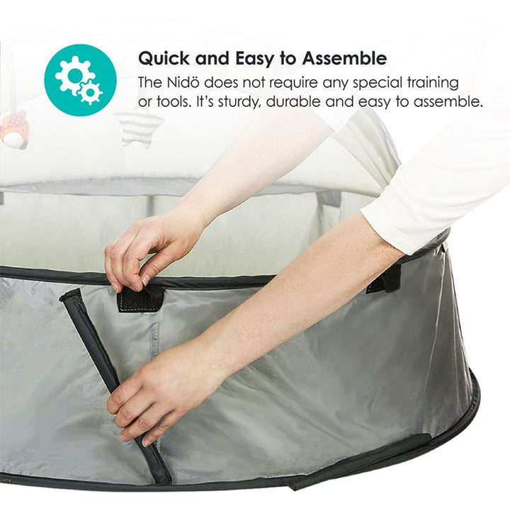 Bbluv Nido 2 In 1 Travel, Beach & Fun Play Tent With Uv Protection For Infants & Toddlers, Pack of 1's - Easy Pharmacy LLC