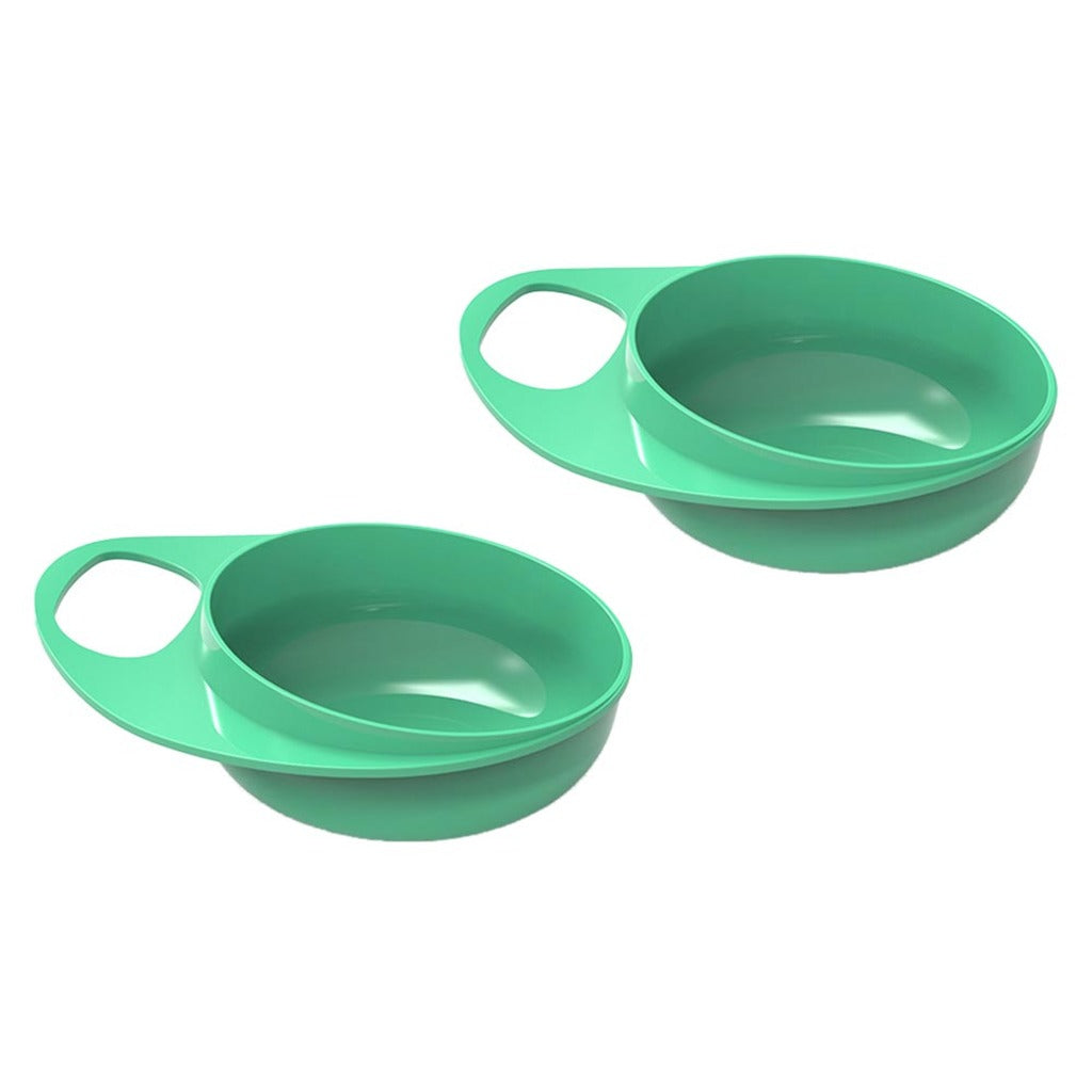 Nuvita Easy Eating Smart Feeding Bowls For Baby - Green, Pack of 2's - Easy Pharmacy LLC