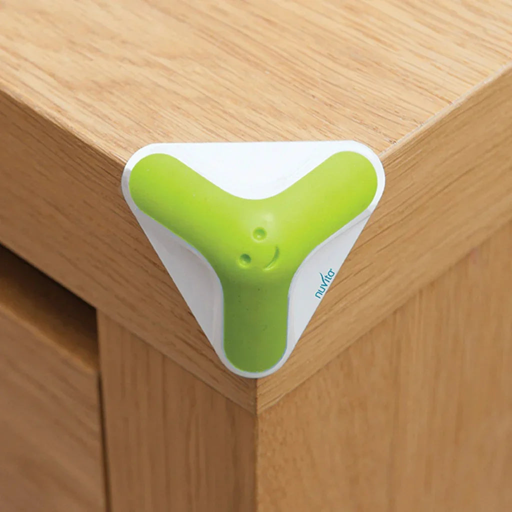 Nuvita Safety Corner Guards and Corners set For Baby, Pack of 4's - Green - Easy Pharmacy LLC