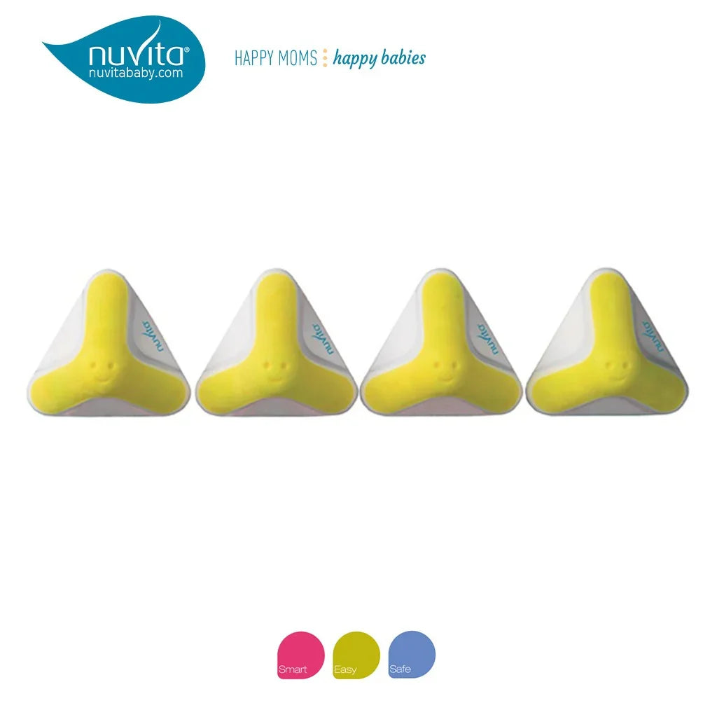 Nuvita Safety Corner Guards and Corners set For Baby, Pack of 4's - Green - Easy Pharmacy LLC