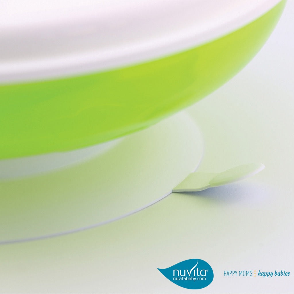 Nuvita Warm Plate With Suction Cup For Baby - Green - Easy Pharmacy LLC