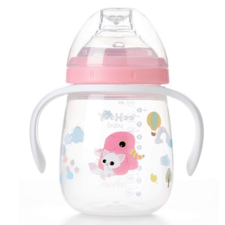 Nuvita Weaning Set For 6 Moths+ Baby - Pink - Easy Pharmacy LLC
