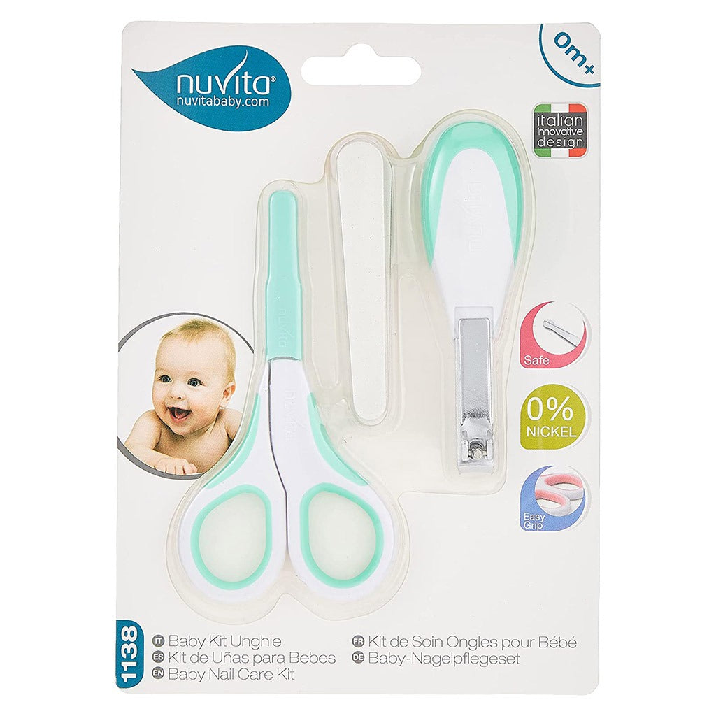 Nuvita Baby Manicure Set - Green - Easy Pharmacy LLC