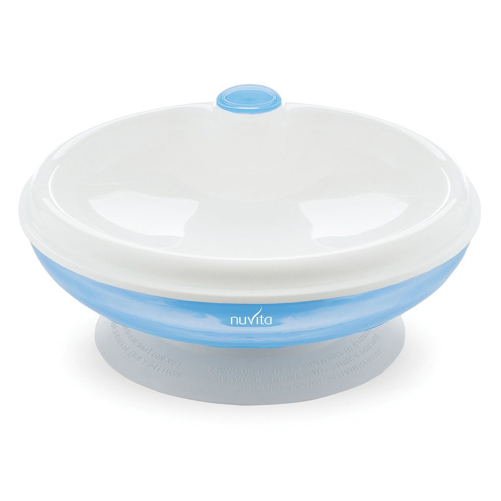Nuvita Warm Plate With Suction Cup For Baby - Blue - Easy Pharmacy LLC