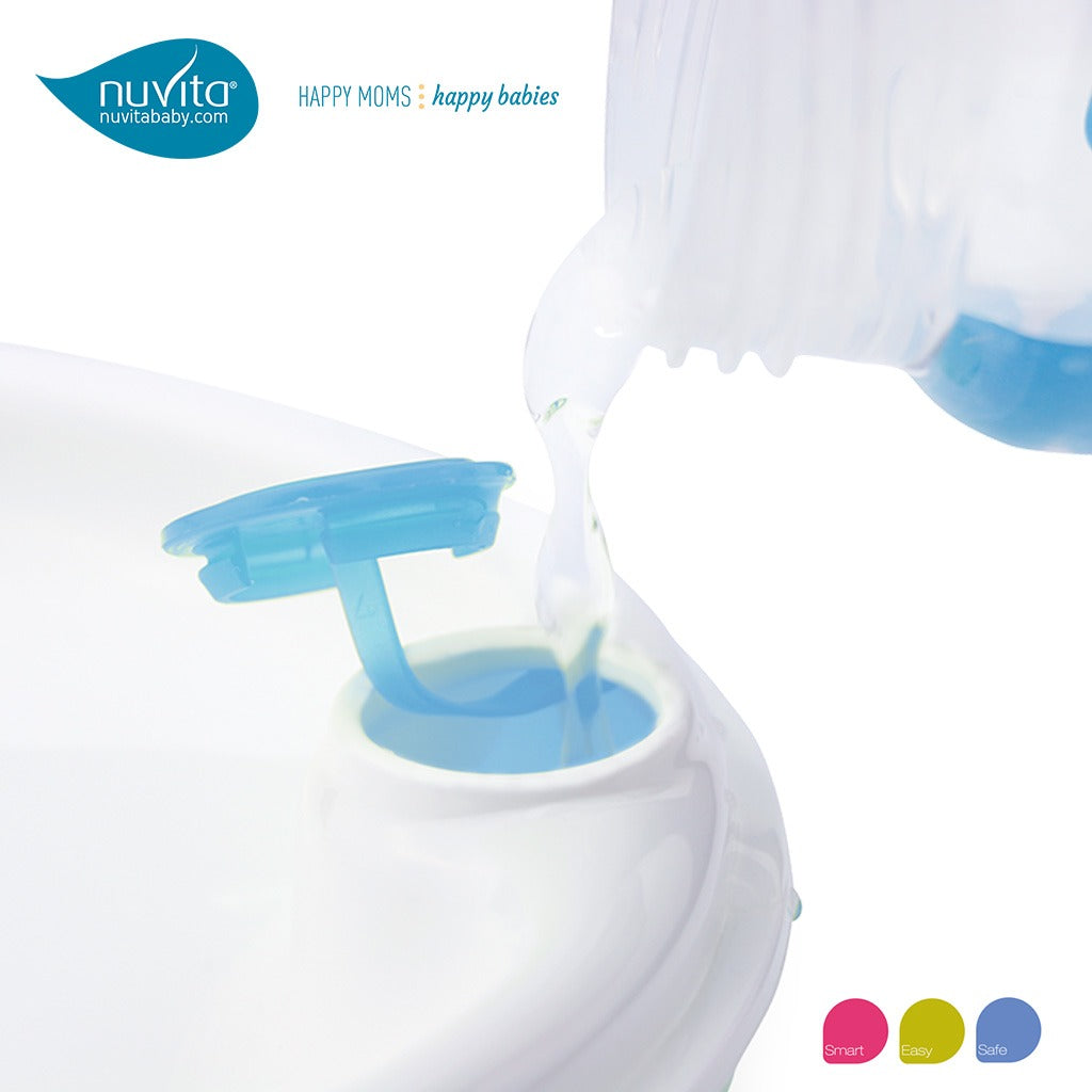 Nuvita Warm Plate With Suction Cup For Baby - Blue - Easy Pharmacy LLC