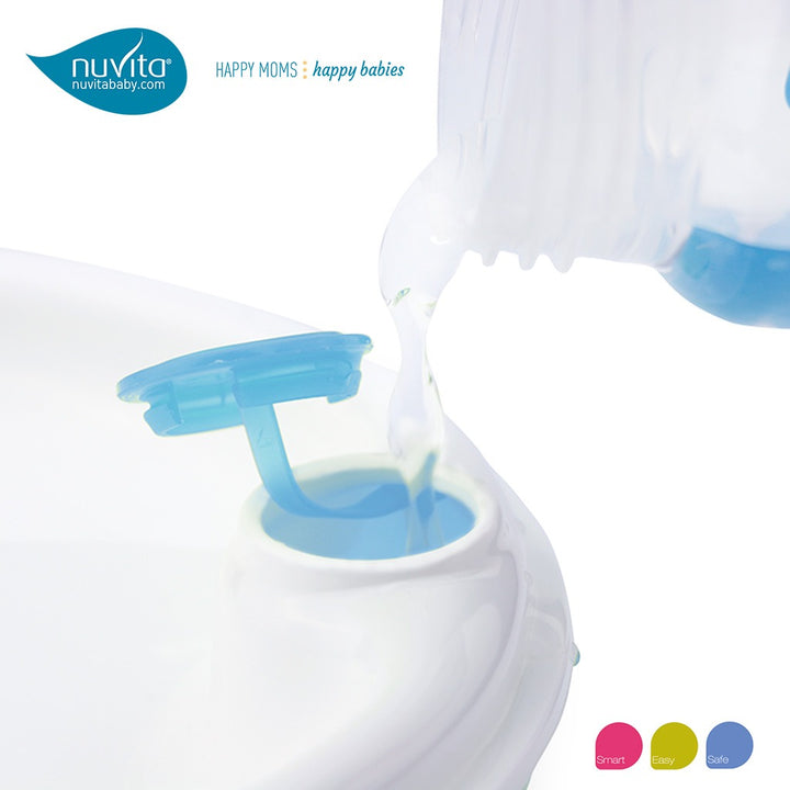 Nuvita Warm Plate With Suction Cup For Baby - Blue - Easy Pharmacy LLC