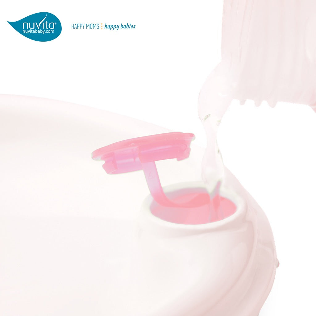 Nuvita Warm Plate With Suction Cup For Baby - Pink - Easy Pharmacy LLC