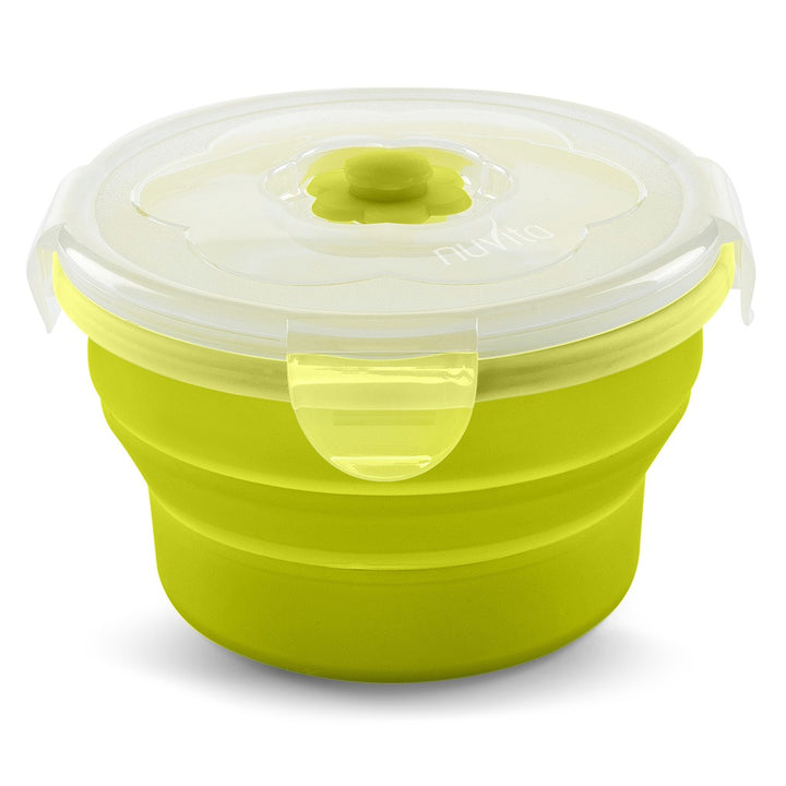 Nuvita Silicone Collapsible Container 230ml - Green - Easy Pharmacy LLC