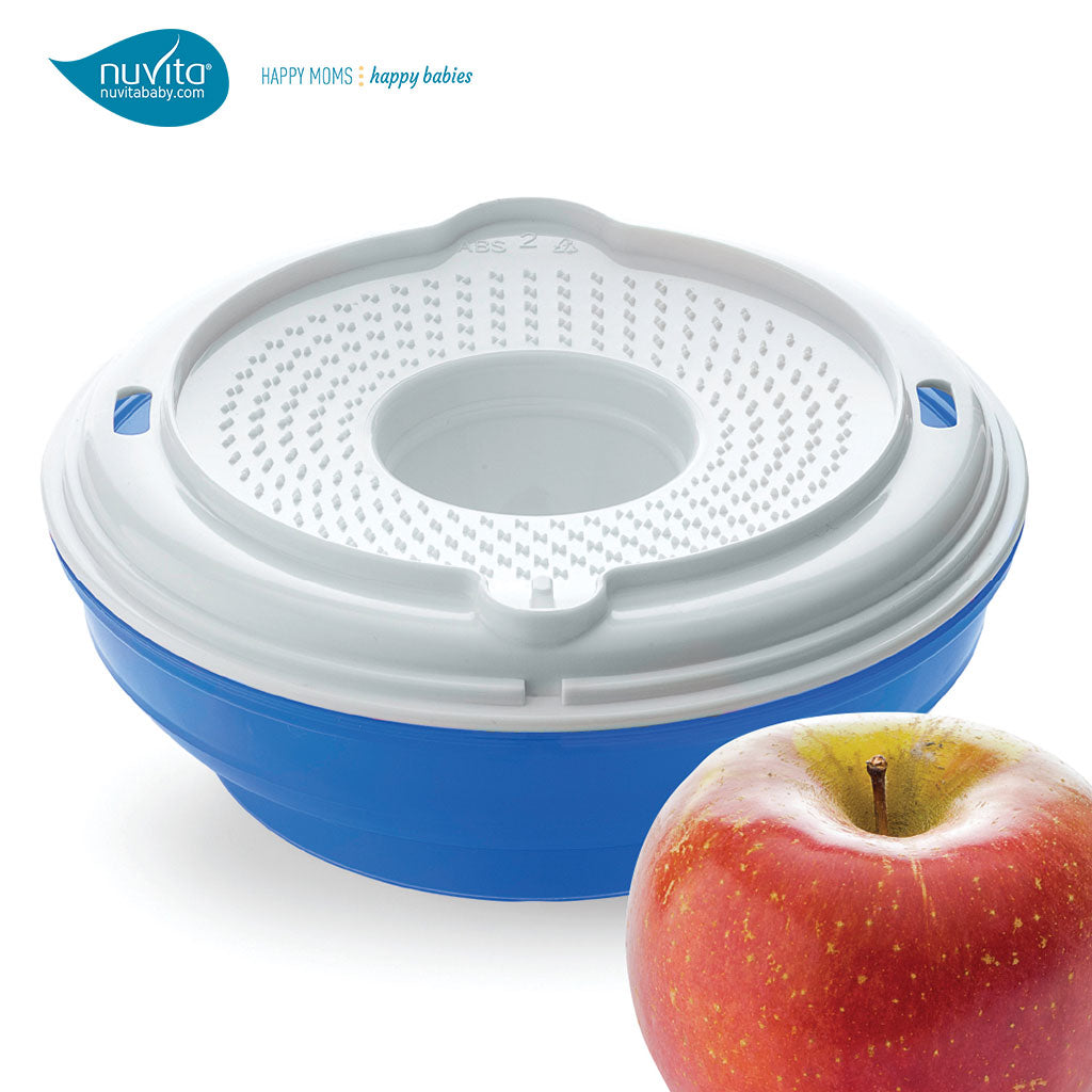 Nuvita Pappafacile 4-In-1 Multi-Use Food Processor Set - Blue - Easy Pharmacy LLC