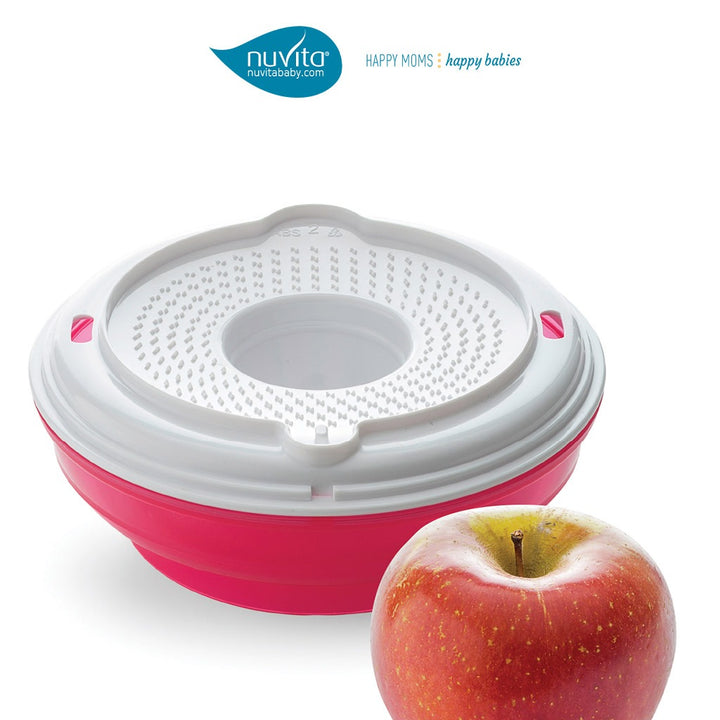 Nuvita Pappafacile 4-In-1 Multi-Use Food Processor Set - Pink - Easy Pharmacy LLC