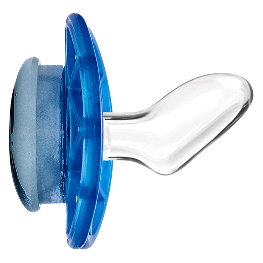 Nuvita Air.55 Cool Orthodontic Soother With Stericover Ort Glow Aquamarine - Easy Pharmacy LLC