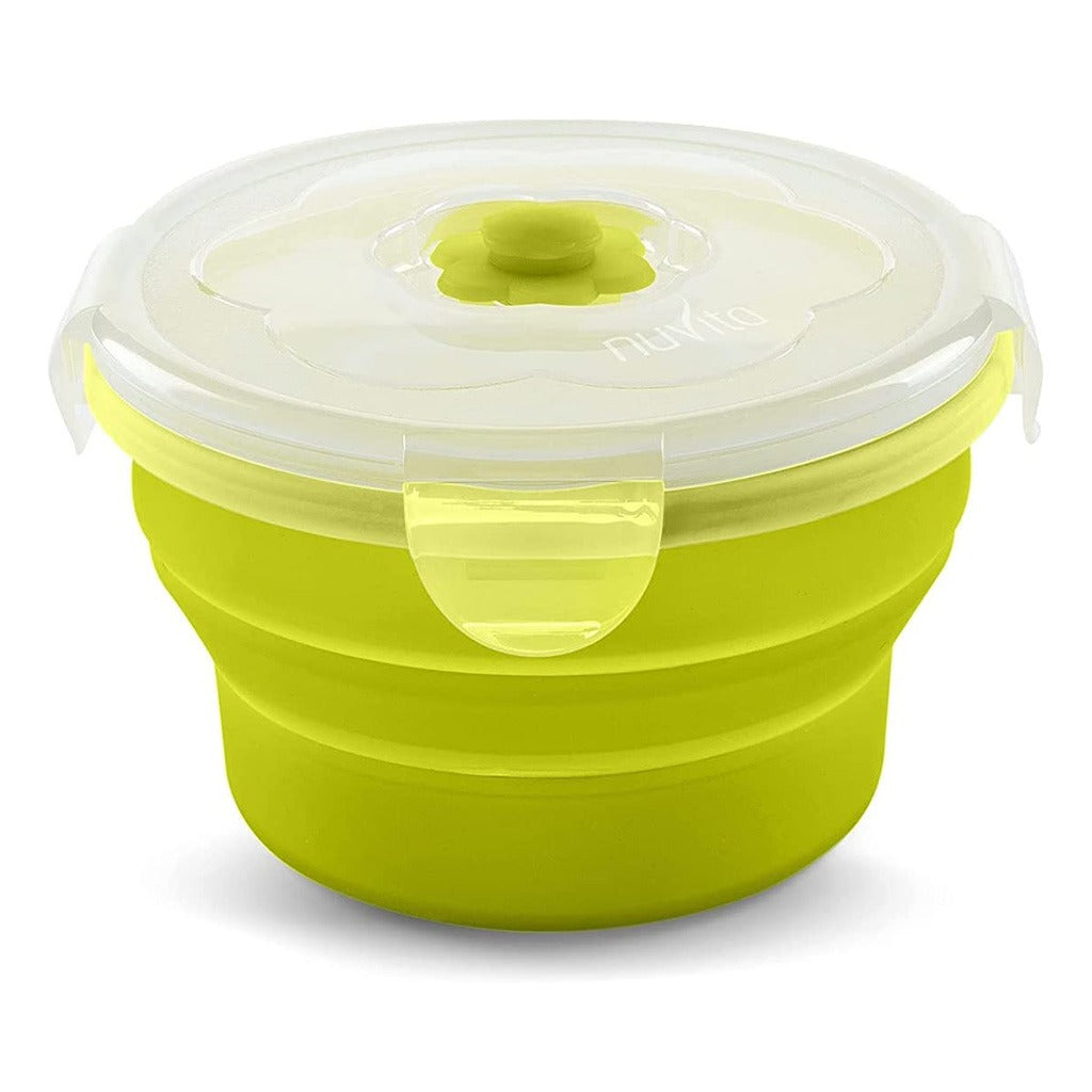 Nuvita Silicone Collapsible Container 540ml - Green - Easy Pharmacy LLC
