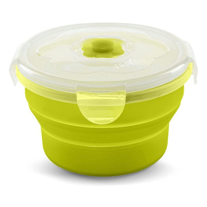 Nuvita Silicone Collapsible Container 540ml - Green - Easy Pharmacy LLC