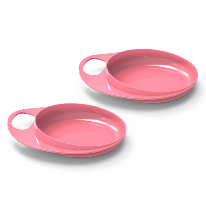 Nuvita Easy Eating Smart Dish For Baby - Pink, Pack of 2's - Easy Pharmacy LLC