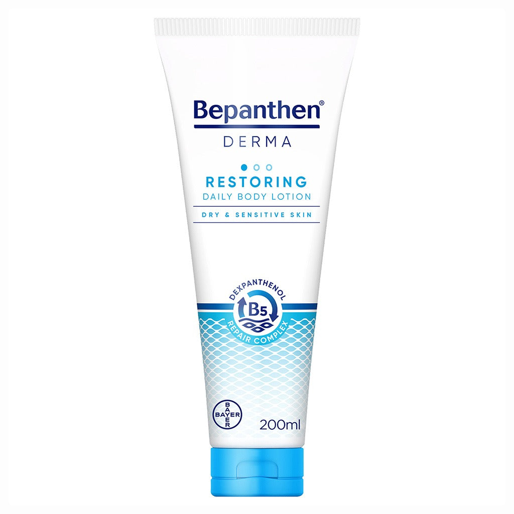 Bepanthen Derma Restoring Daily Moisturizing Body Lotion For Dry & Sensitive Skin 200ml - Easy Pharmacy LLC