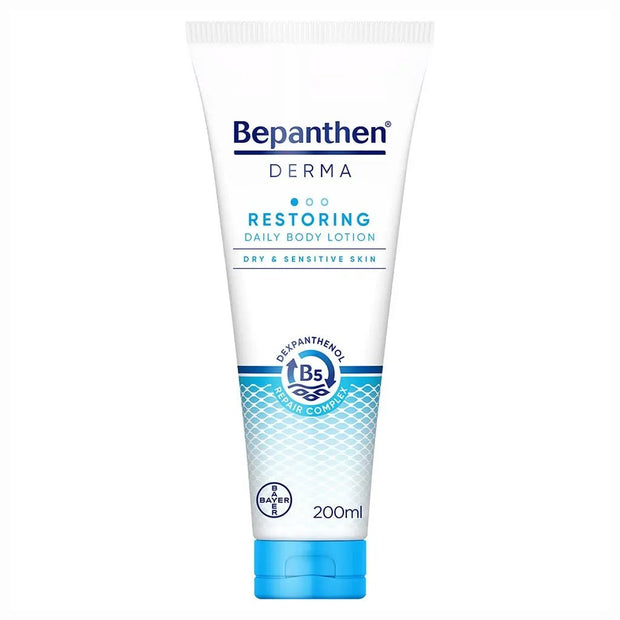 Bepanthen Derma Restoring Daily Moisturizing Body Lotion For Dry & Sensitive Skin 200ml