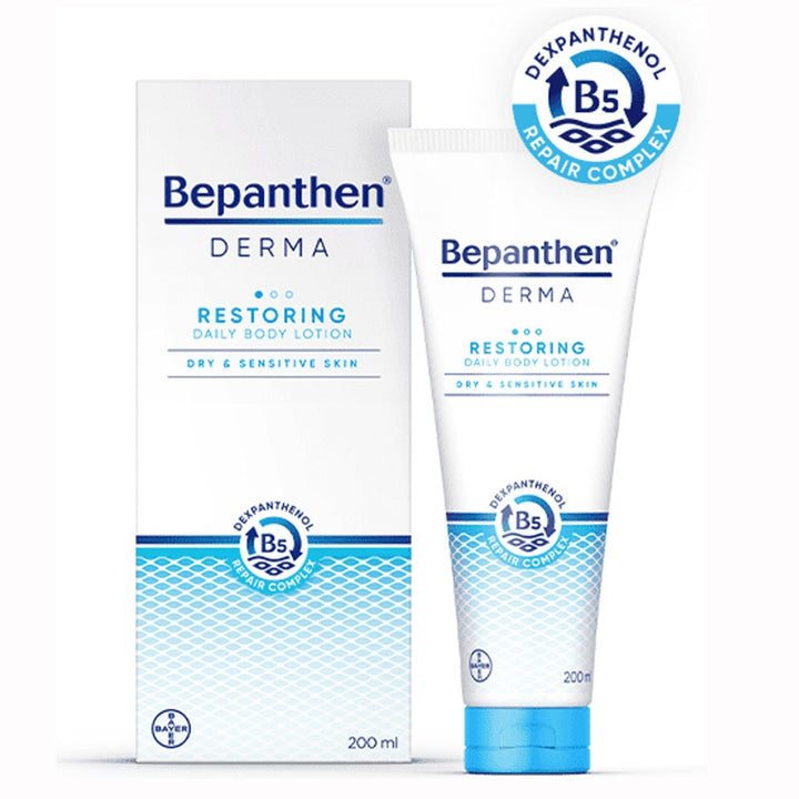 Bepanthen Derma Restoring Daily Moisturizing Body Lotion For Dry & Sensitive Skin 200ml - Easy Pharmacy LLC