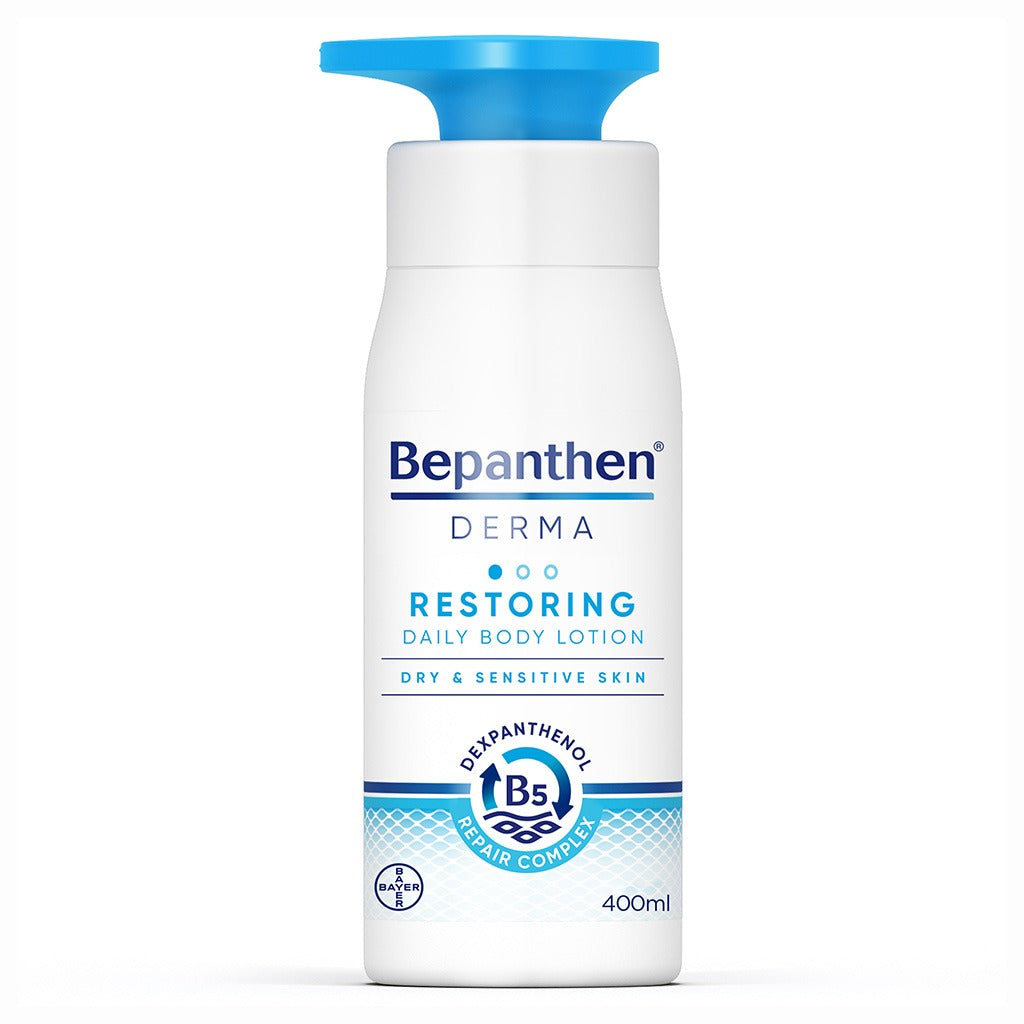 Bepanthen Derma Restoring Daily Moisturizing Body Lotion For Dry & Sensitive Skin 400ml - Easy Pharmacy LLC