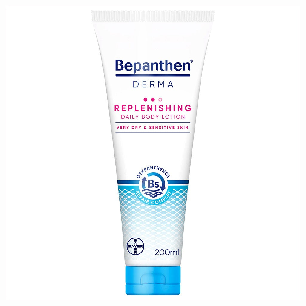 Bepanthen Derma Replenishing Daily Moisturizing Body Lotion For Dry & Sensitive Skin 200ml - Easy Pharmacy LLC