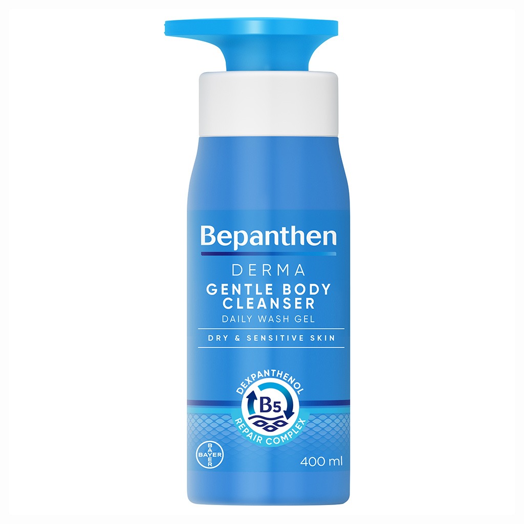 Bepanthen Derma Gentle Body Cleanser Gel For Dry & Sensitive Skin 400ml - Easy Pharmacy LLC
