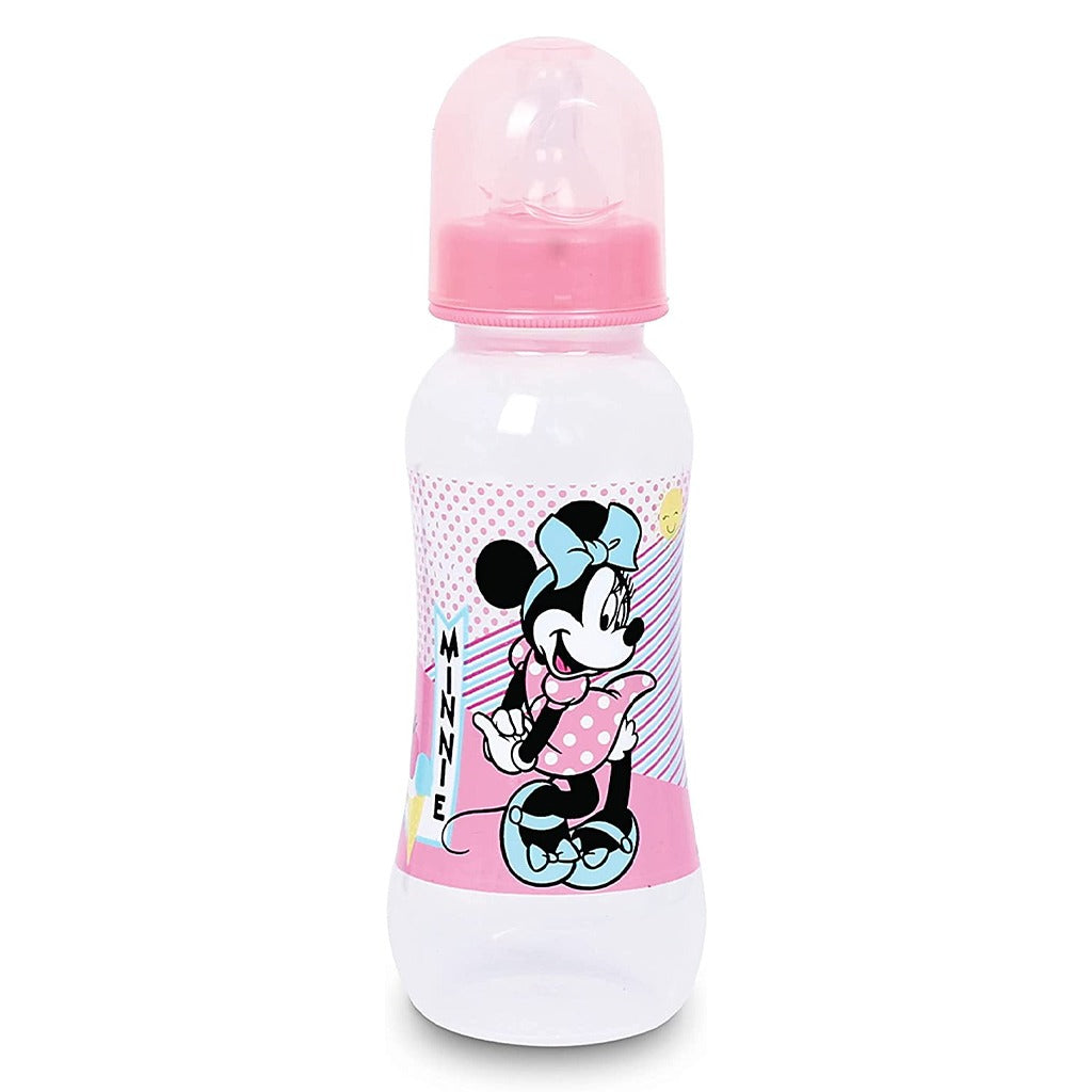 Disney Minnie Mouse 260ml Feeding Bottle For 0+Month Baby, Pack of 1's - Easy Pharmacy LLC