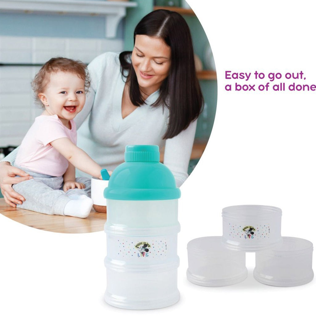 Disney Mickey Mouse Baby Milk Powder Formula Dispenser Blue - Easy Pharmacy LLC