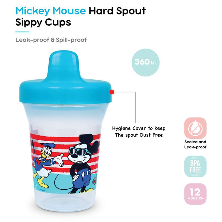 Disney Mickey Mouse 300ml Training Sippy Cup For 6 Months+ Baby, Pack of 1's - Easy Pharmacy LLC