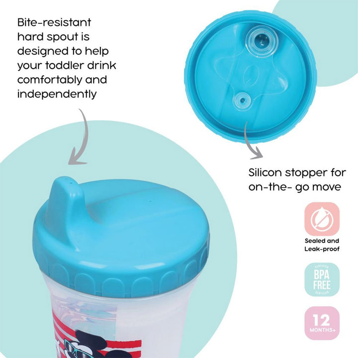Disney Mickey Mouse 300ml Training Sippy Cup For 6 Months+ Baby, Pack of 1's - Easy Pharmacy LLC