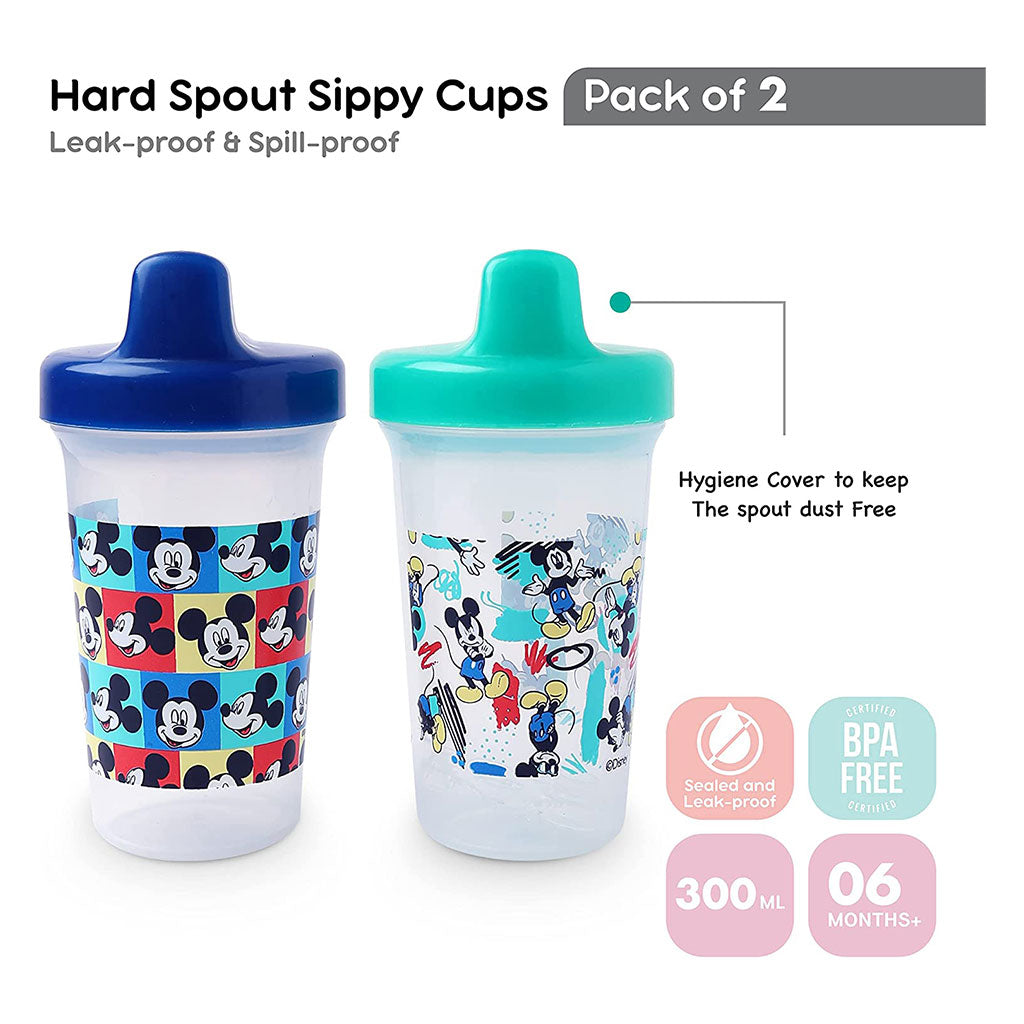 Disney Mickey Mouse 300ml Training Sippy Cup, Pack of 2's - Easy Pharmacy LLC