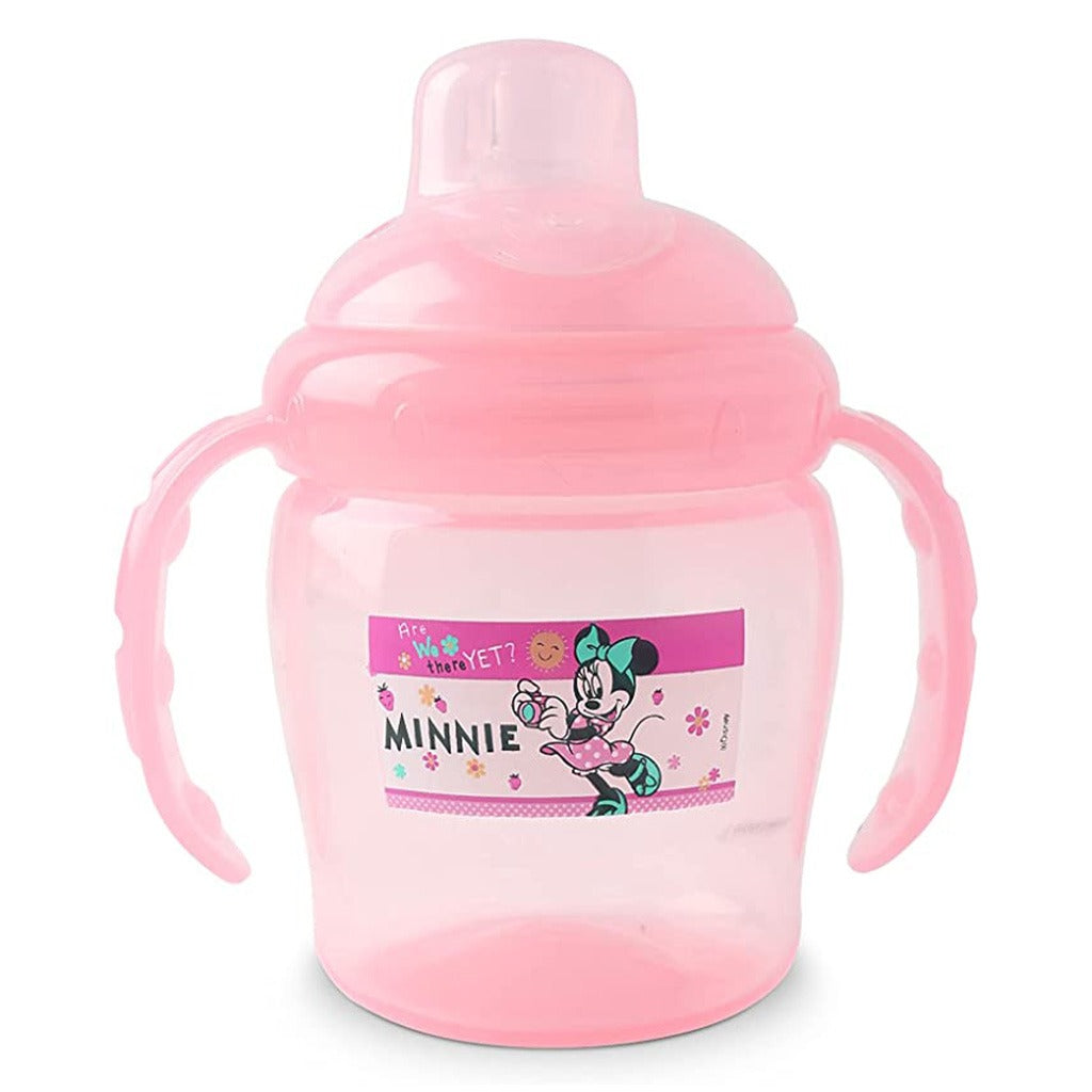 Disney Minnie Mouse 250ml Baby Spout Cup with Twin Handle For 12+ Months, Pink, Pack of 1's - Easy Pharmacy LLC