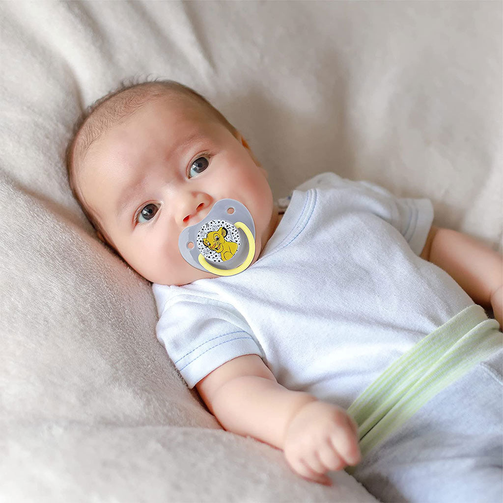 Disney The Lion King Orthodontic Pacifier For 0+ Month Babies, Pack of 2's - Easy Pharmacy LLC