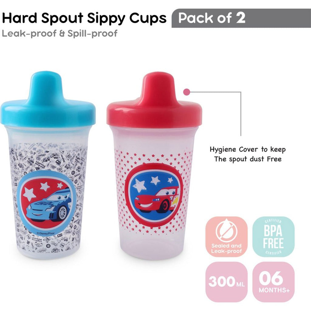 Disney Cars Lightning McQueen 300ml Training Sippy Cup, Pack of 2's - Easy Pharmacy LLC
