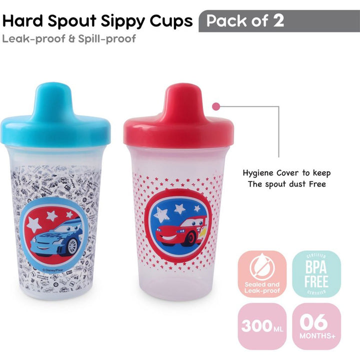 Disney Cars Lightning McQueen 300ml Training Sippy Cup, Pack of 2's - Easy Pharmacy LLC