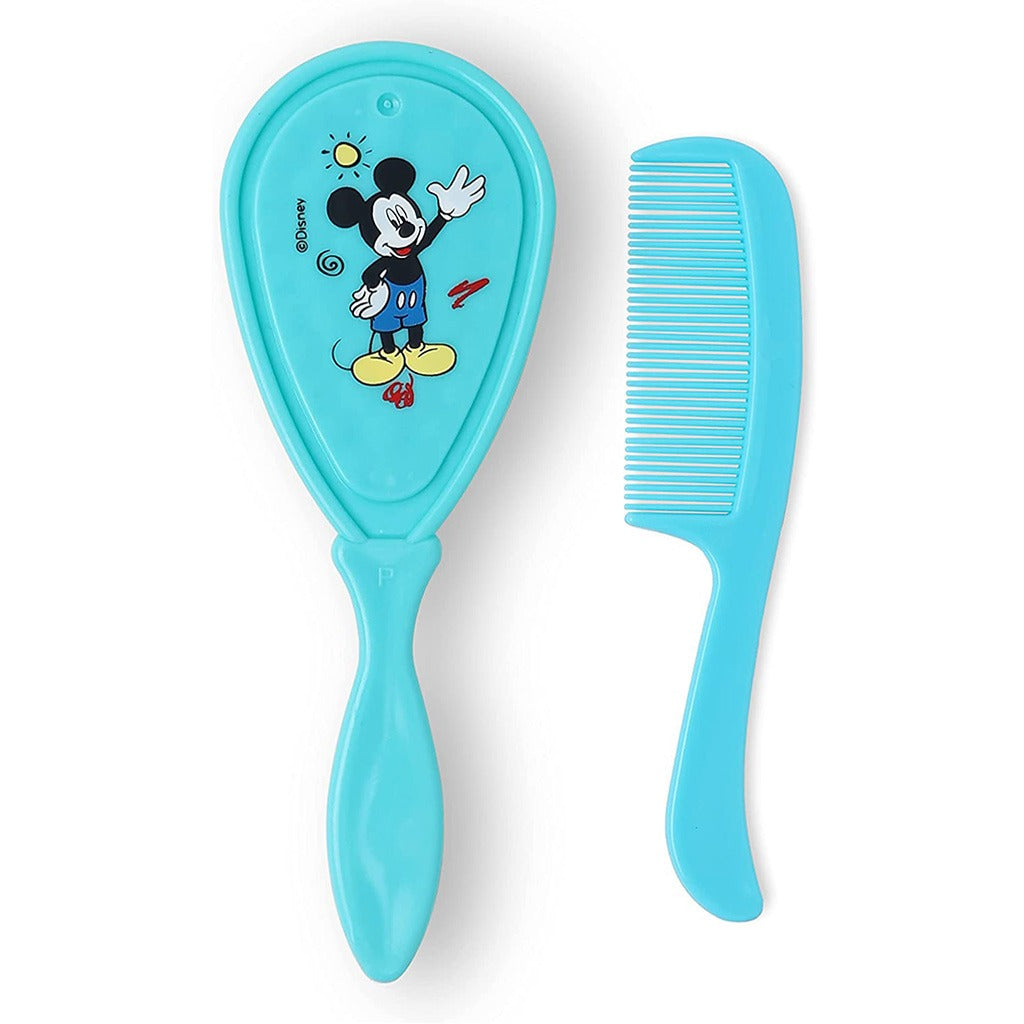 Disney Mickey Mouse Baby Comb And Brush Set, Blue, Pack of 2 Pieces - Easy Pharmacy LLC