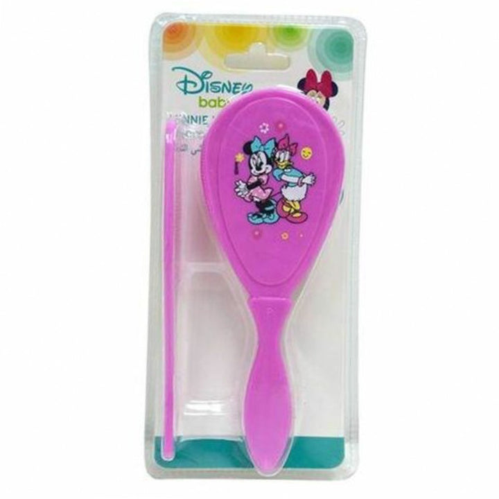 Disney Minnie Mouse Baby Comb And Brush Set, Pink, Pack of 2 Pieces - Easy Pharmacy LLC