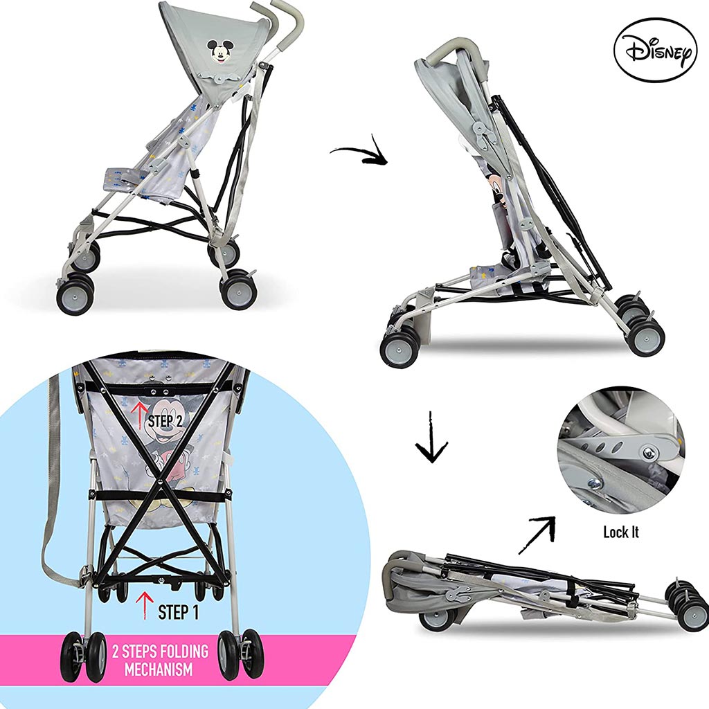 Disney Mickey Mouse Lightweight Buggy Stroller - B801FT - Easy Pharmacy LLC