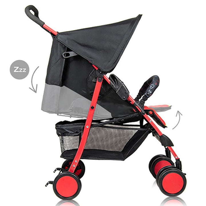 Disney Mickey Mouse Lightweight Picnic Stroller With Storage Cabin For 0 - 36 Months Baby - D1 Mickey - Easy Pharmacy LLC