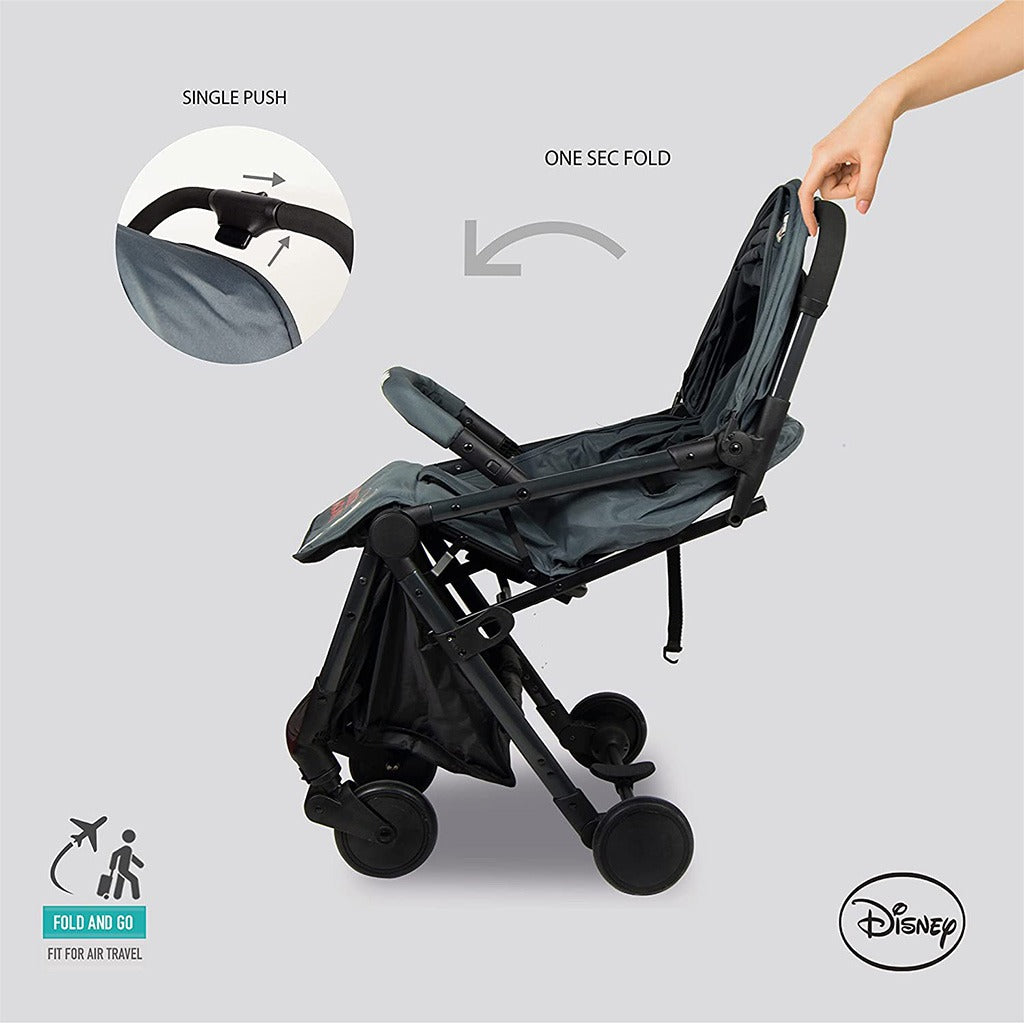 Disney Mickey Mouse Light Weight Travel Stroller For 0 - 36 Months Baby - S101 Mickey - Easy Pharmacy LLC