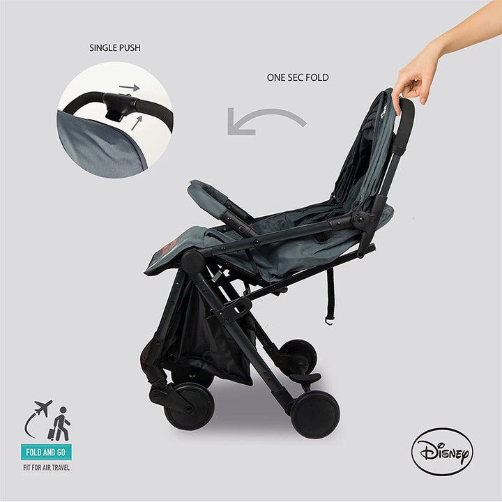 Disney Mickey Mouse Light Weight Travel Stroller For 0 - 36 Months Baby - S101 Mickey - Easy Pharmacy LLC