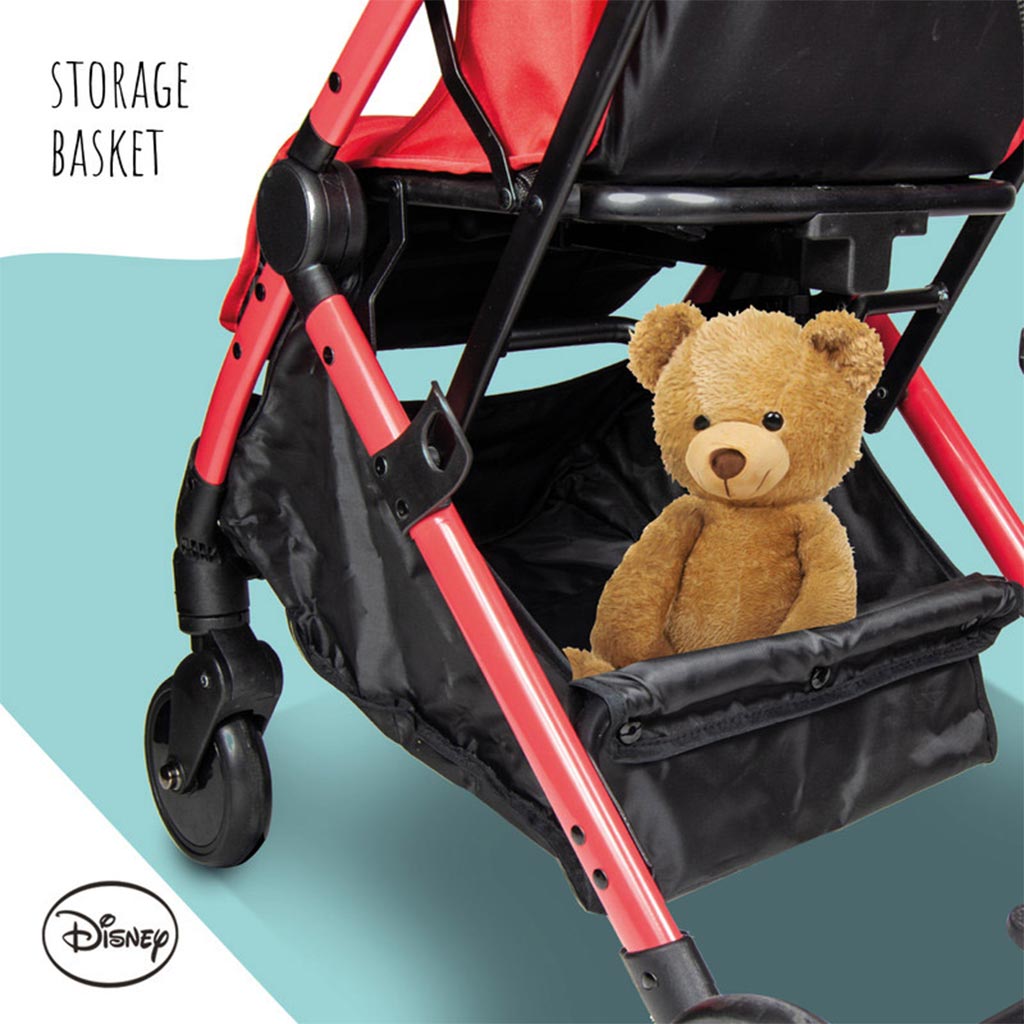 Disney Cars Lightning McQueen Light Weight Travel Stroller For 0 - 36 Months Baby - S101 Cars - Easy Pharmacy LLC