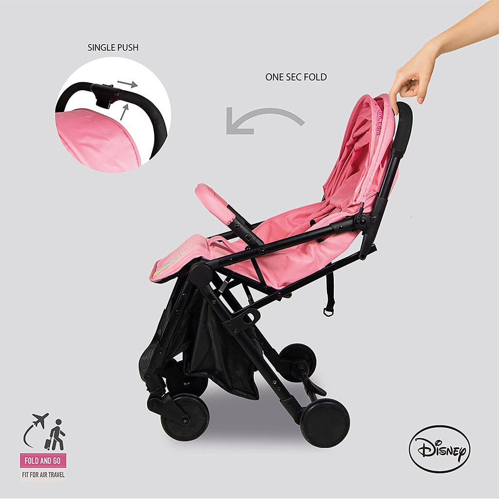 Disney Princess Light Weight Travel Stroller For 0 - 36 Months Baby - S101 Princess - Easy Pharmacy LLC