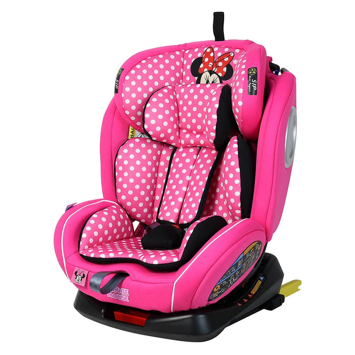 Disney Minnie Mouse 4-In-1 Car Seat For Baby & Kids Up to 36 Kg YC06- Minnie -A - Easy Pharmacy LLC