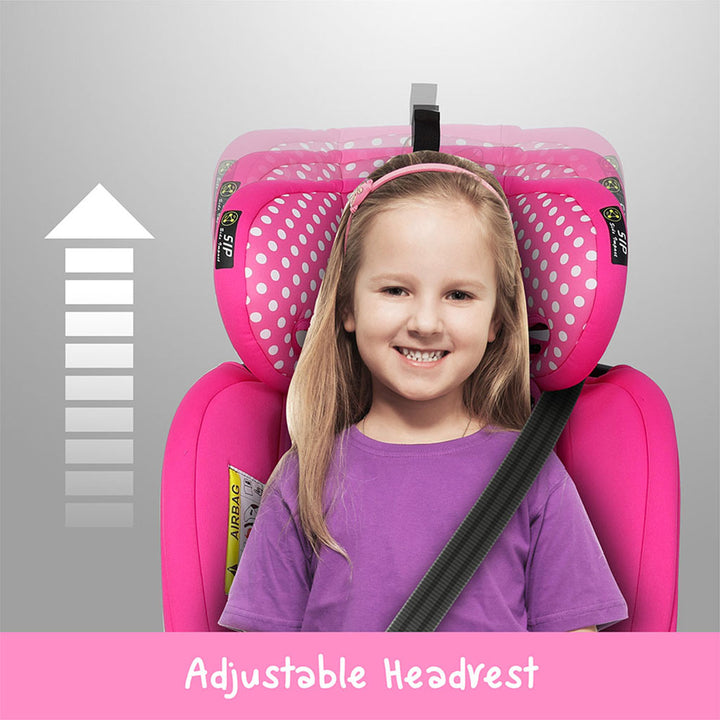 Disney Minnie Mouse 4-In-1 Car Seat For Baby & Kids Up to 36 Kg YC06- Minnie -A - Easy Pharmacy LLC