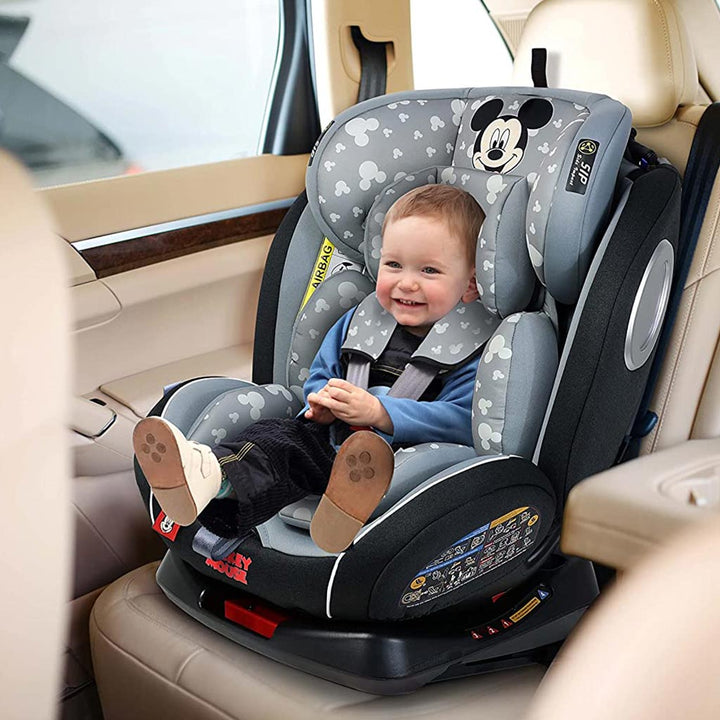 Disney Mickey Mouse 4-In-1 Car Seat For Baby/Kids Up to 36Kg -YC06 Mickey - B - Easy Pharmacy LLC