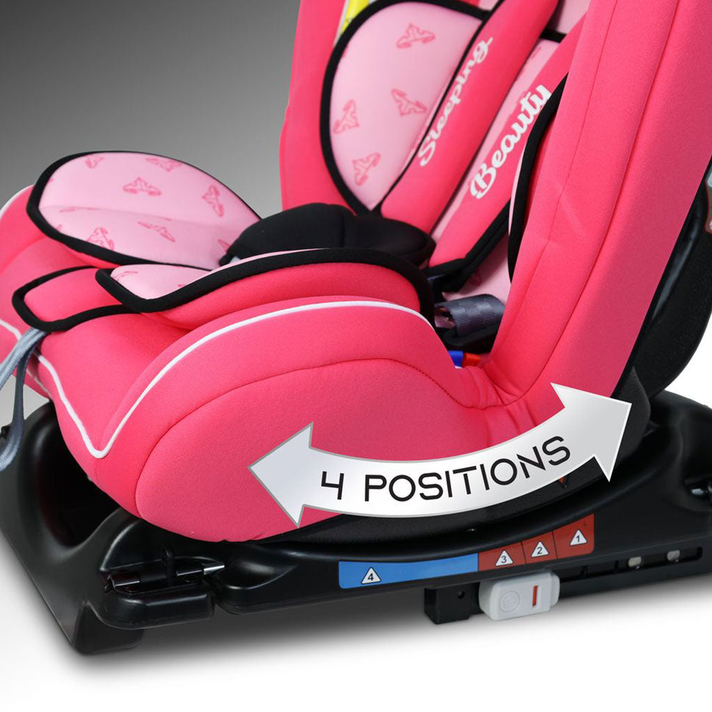 Disney Princess 4-In-1 Car Seat For Baby/Kids Up to 36Kg - Princess-A - Easy Pharmacy LLC