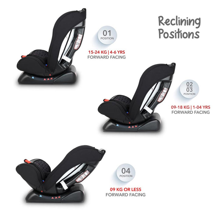 Disney Mickey Mouse 3-In-1 Car Seat For Baby/Kids Up to 25Kg - ZY19 - Easy Pharmacy LLC