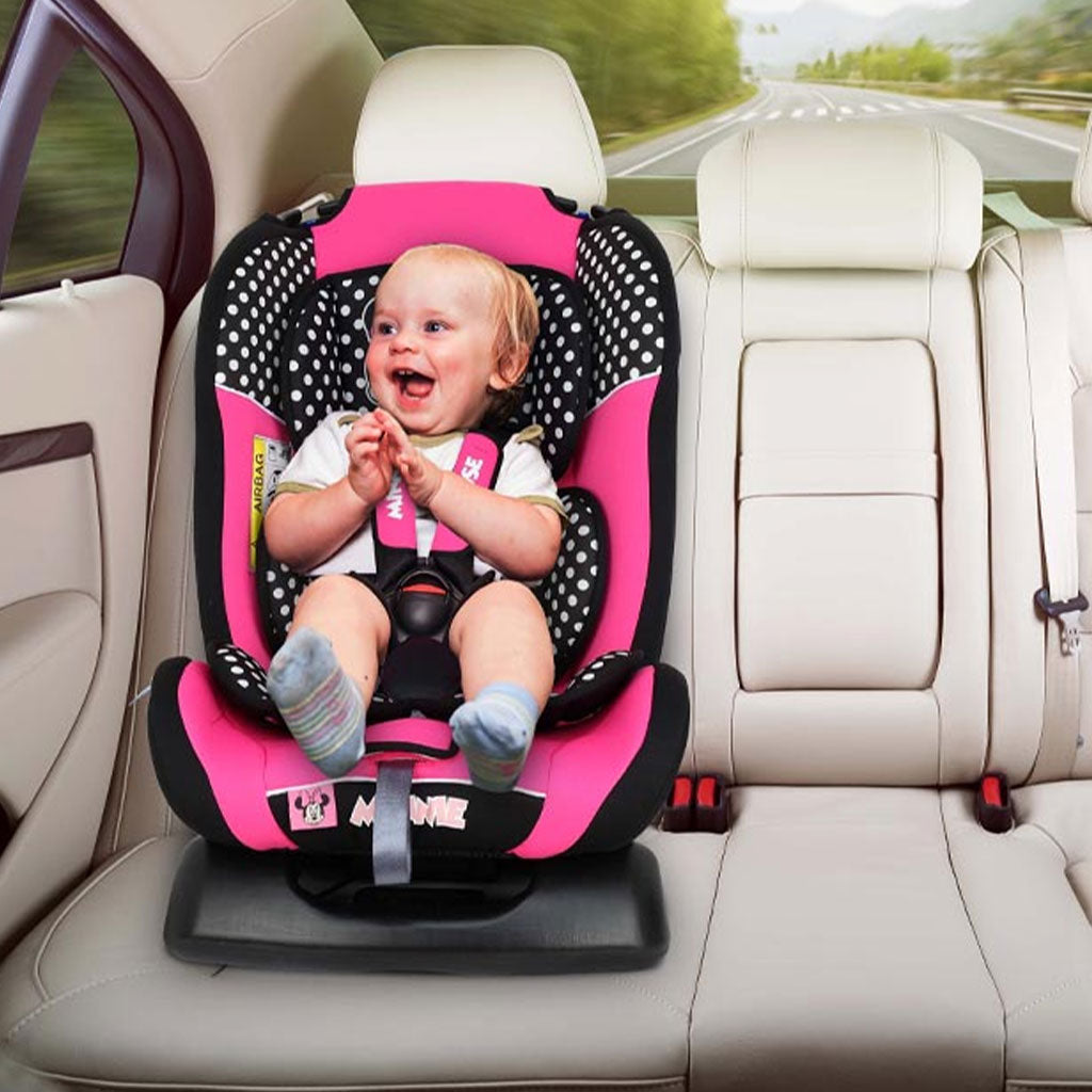 Disney Minnie Mouse 3-In-1 Car Seat For Baby/Kids Up to 25Kg - Assorted ZY19 - Easy Pharmacy LLC